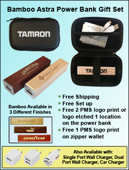 Bamboo Astra Zipper Wallet Gift Set